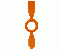 Sleeve polygon sunset orange for sleeve-me box  