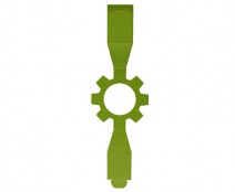 Sleeve cog-wheel kiwi green for sleeve-me box  