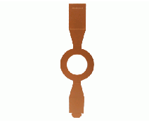 Sleeve circle hazelnut for sleeve-me box  