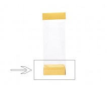 Arosabase 80x50x30mm goldyellow