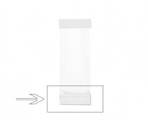 Arosabase 80x50x30mm white 