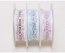 Special pack Christmas ribbon serie 44 white