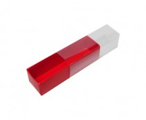 truffelbox 4 112x30x30mm strawberry
