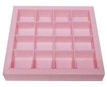 Windowbox 133x133x19mm 16 division lotus 