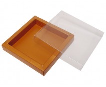 Windowbox 100x100x19mm hazelnut