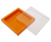 Windowbox 100x100x19mm sunset orange