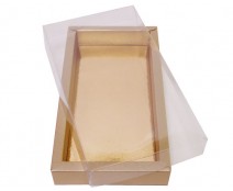 Windowbox 185x95x24mm goldbeige
