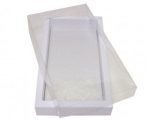 Windowbox 185x95x24mm mat white