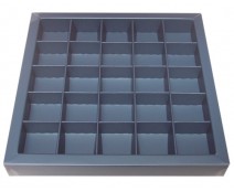 Windowbox 166x166x19mm 25 division sea blue