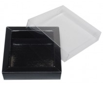 Windowbox 66x66x19mm noir laqué