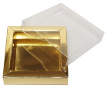Windowbox 66x66x19mm shiny gold