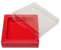 Windowbox 66x66x19mm strawberry