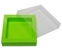 Windowbox 66x66x19mm vert pomme laqué