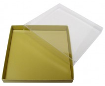 Windowbox carre large 140x140x19mm almond