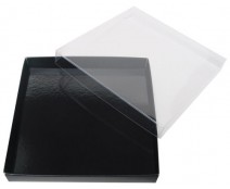 Windowbox carre large 140x140x19mm black
