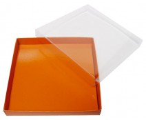 Windowbox carre large 140x140x19mm sunset orange