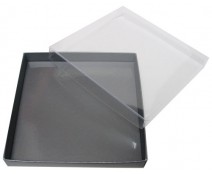 Windowbox carre large 140x140x19mm warmgrey