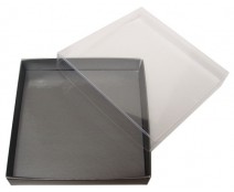 Windowbox carre small 110x110x19mm warmgrey