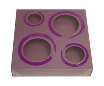 Windowbox 4 circle small 110x110x19mm fig 