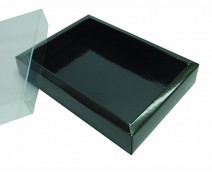Windowbox 175x125x24mm noir laque