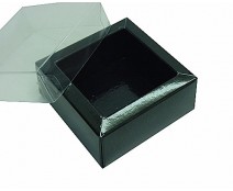 Windowbox 60x60x30mm interior noir laque