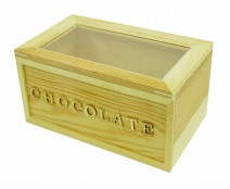 Woodbox Chocolate appr. 750 gr  natural