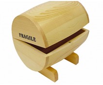 Fragile woodenTub med. Natural