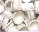 Papercups to put chocolates in/white brown